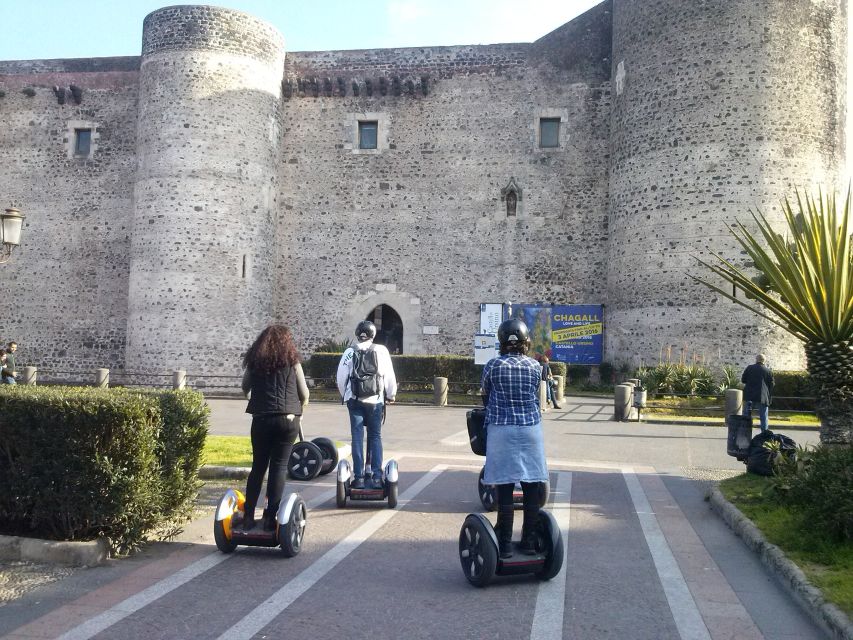 3-Hour Catania Segway PT Authorized Tour - Piazza Stesicoro: Roman ruins meet local symbolism