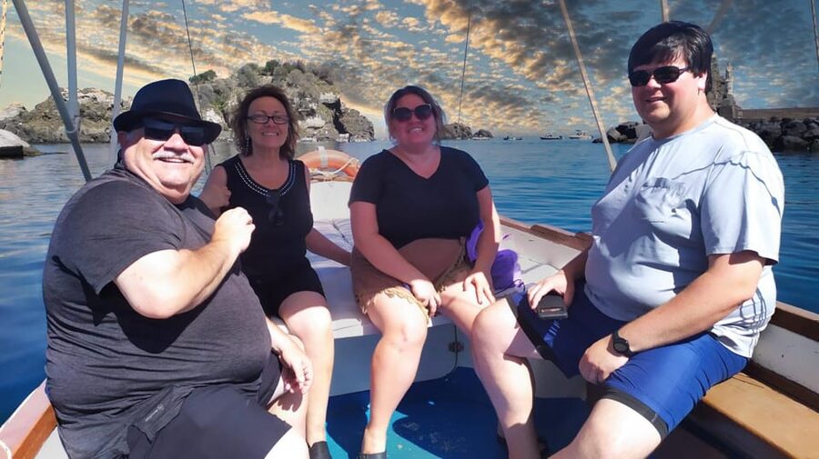 Aci Trezza boat tour sunset and dinner sicilian family home - Dinner in Acireale: wine, dessert, regional food, and real-home hospitality