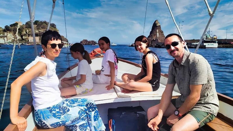 Aci Trezza: Cyclops Coast Boat Tour with Food and Swimming - Group size, pace, and motion comfort