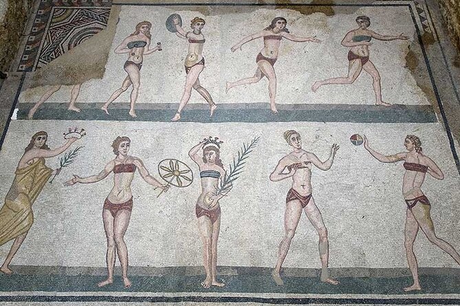 Agrigento and Piazza Armerina day tour - Villa Romana del Casale mosaics: when 90 minutes feels short