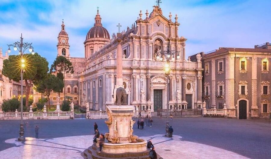Catania: City Highlights Tour with Guide - Crociferi Street: San Benedetto and San Giuliano in Late Baroque Detail
