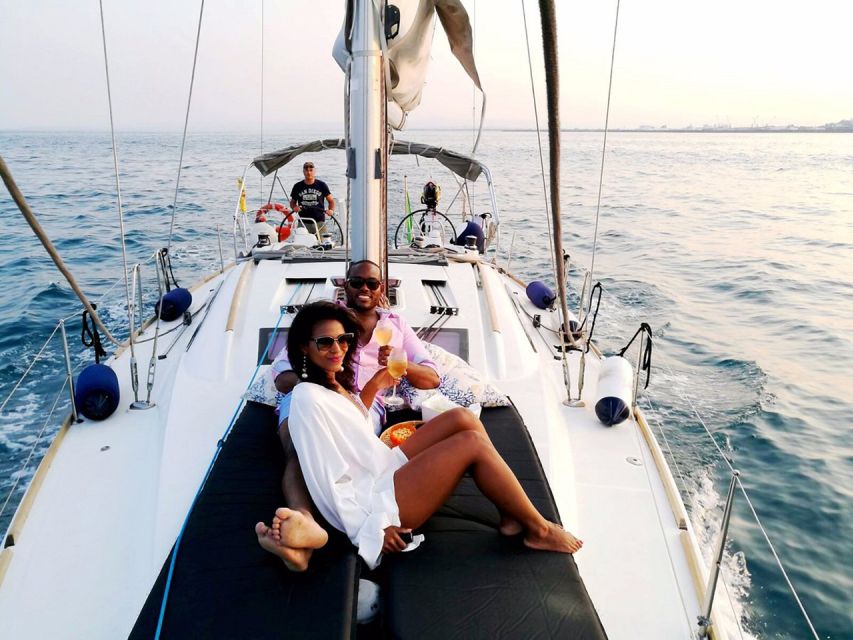 Catania: Coastline Sailing Trip 6hr with Aperitif and Lunch - Swim stops around the Caves of Ulysses: when crystal-clear water becomes the main event