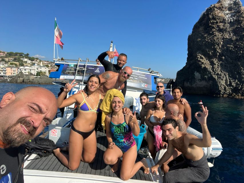 Catania: Cyclops Islands & Timpa Nature Reserve Boat Tour - Stop at Aci Trezza and the Cyclopean Isles: A Good First Hook