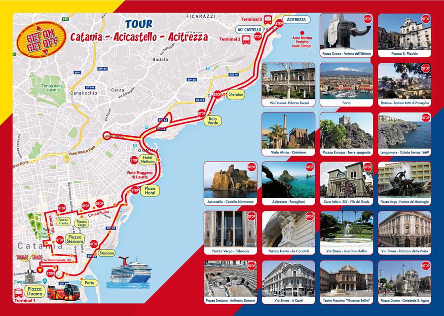 Catania: Hop-On, Hop-Off Bus to Acicastello and Acitrezza - Acitrezza and the Faraglioni: Where the Coast Gets Dramatic