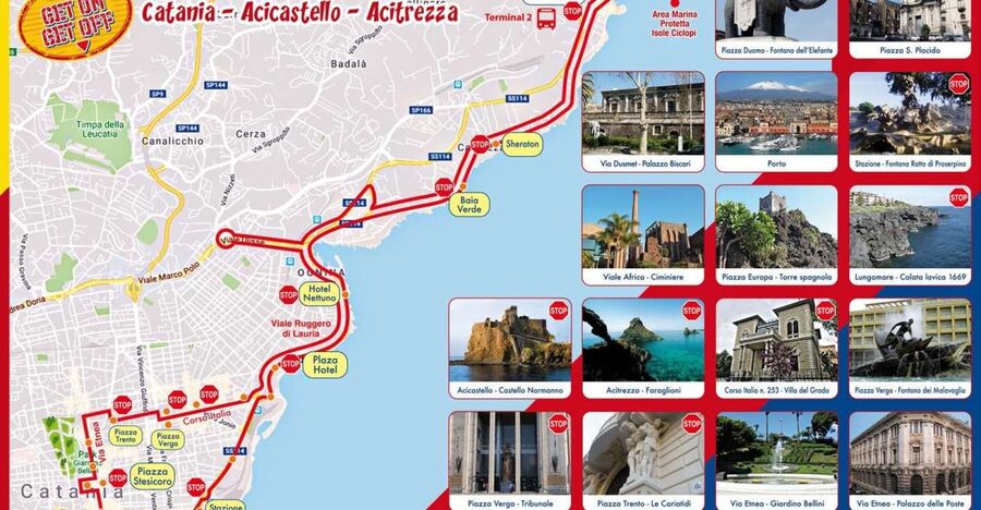 Catania: Hop-On Hop-Off Bus Tour to Acicastello & Acitrezza - Stop at Acitrezza: Faraglioni Scenery You Can’t Skip