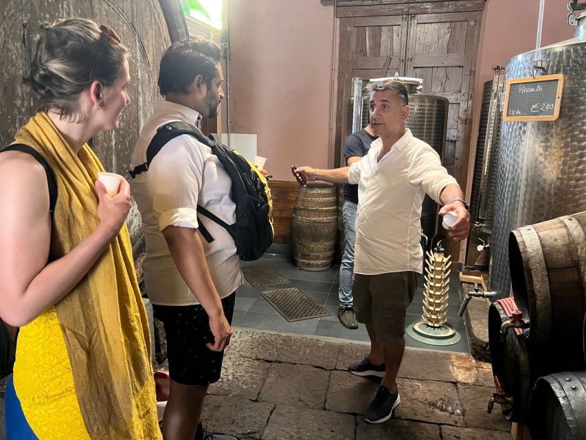 Catania: Market Tour and Cooking Class with Chef Riccardo - Picking Your Wine at a Cantina (Not Just Guessing Later)