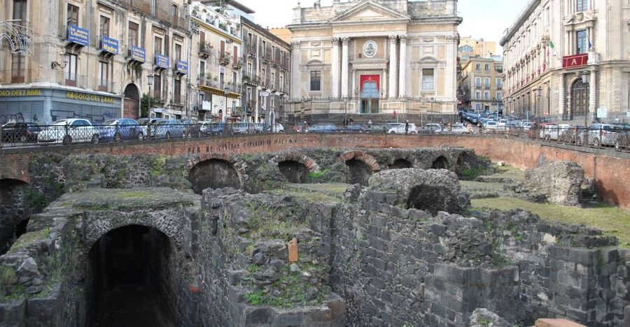 Catania: Underground and Street Food Walking Tour - Catania Underground: Etna caves, Roman funeral chapels, and Amenano