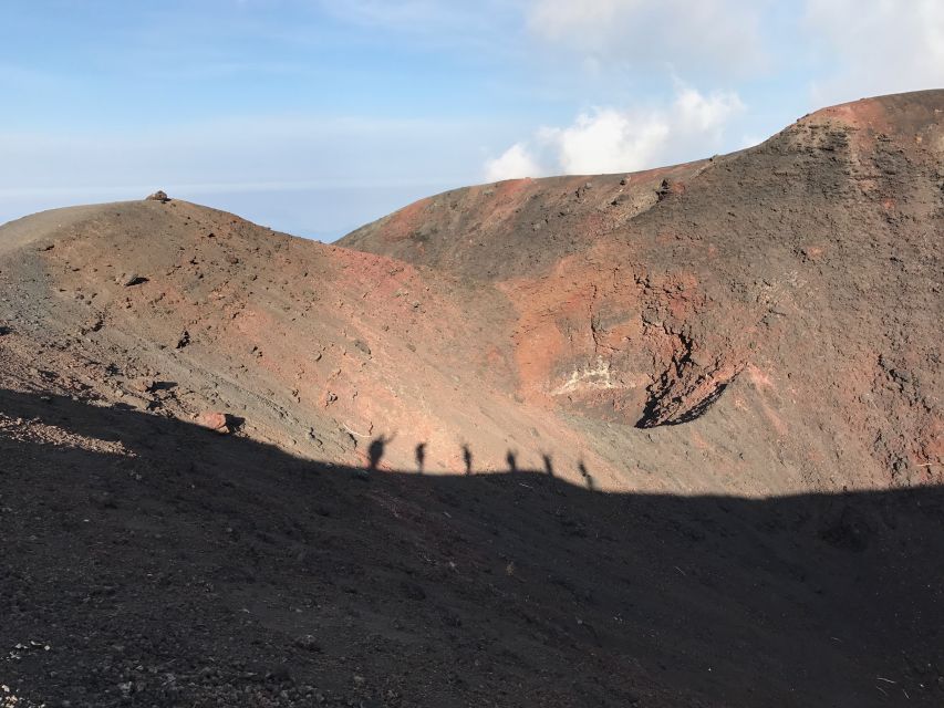 Etna: Craters of the 2002 Eruption Trekking Experience - Descending back via a sandy channel: a different kind of finish