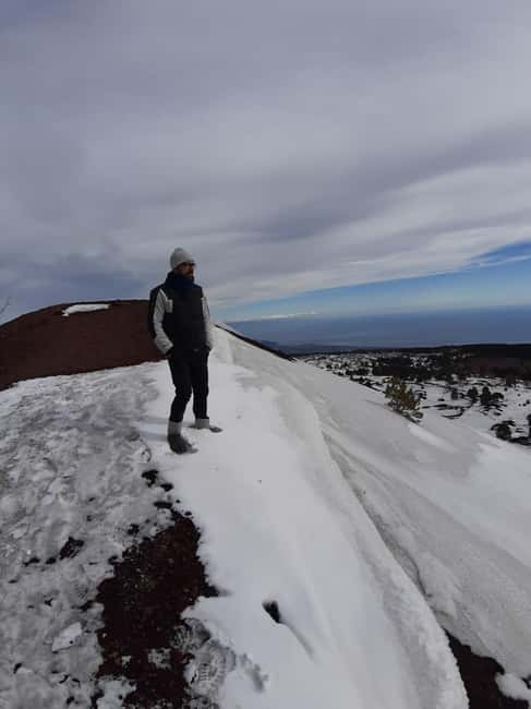 Etna: Jeep excursion and trekking suitable for everyone. Shoes and jacket provided free of charge. - The 2 km off-road run to the last major eruption sites