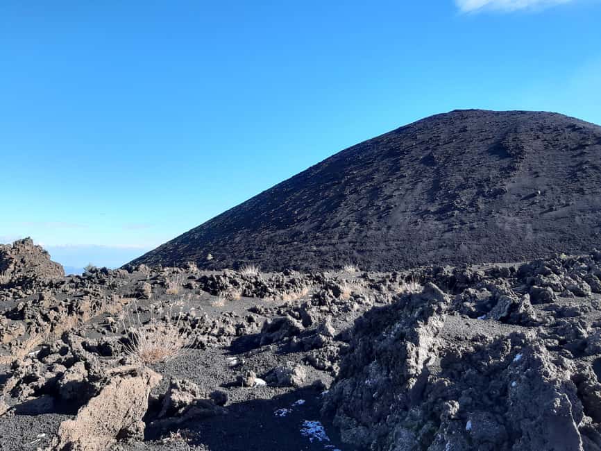 Etna: Jeep excursion and trekking suitable for everyone. Shoes and jacket provided free of charge. - Inside the cave: helmets, lamps, and safe walking in volcanic space