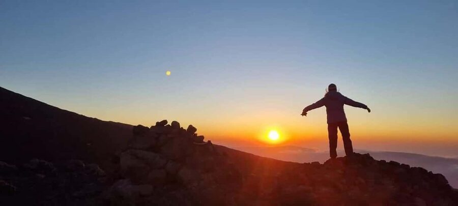 Etna North Sunset: Summit area & Craters of 2002 - The 4x4 bus ride: getting close fast on rough terrain