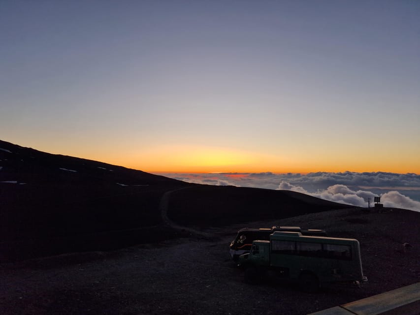 Etna North Sunset: Summit area & Craters of 2002 - Ride comfort, language fit, and what to pack