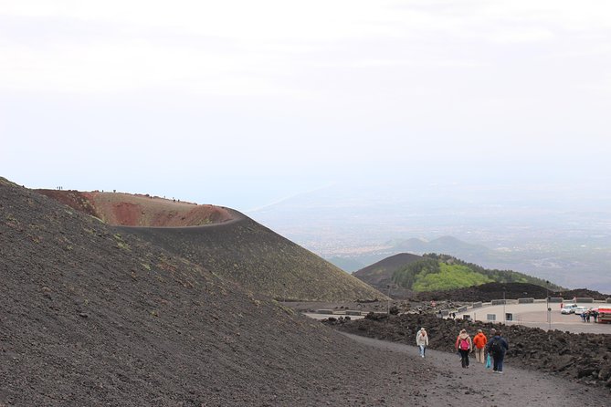 Etna & Taormina: Tasting, Cable car & off road to 2920m - Sapienza Refuge and the Etna terrain you’re aiming for