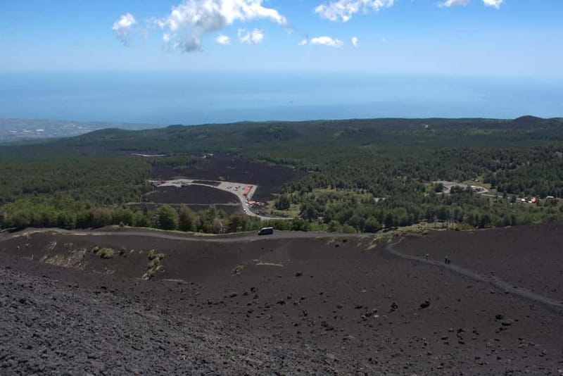 ETNA VOLCANO: Excursion to the Craters of 2002 - The main event: the last four inactive craters of 2002
