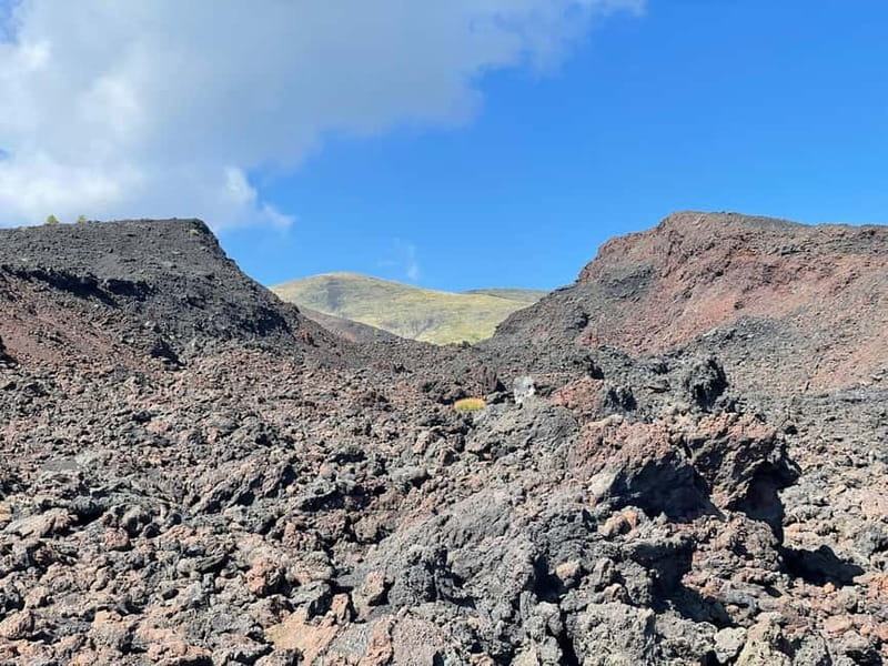 ETNA VOLCANO: Excursion to the Craters of 2002 - Where you’ll walk: 2002 lava, old hotel ruins, and “readable” geology