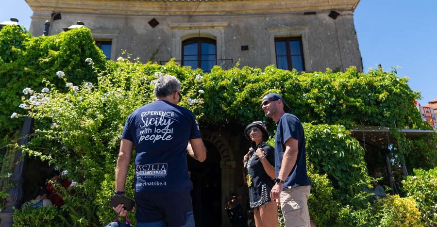 From Catania: Full-Day The Godfather Tour - Pickup and the van ride: what to expect in the first hour