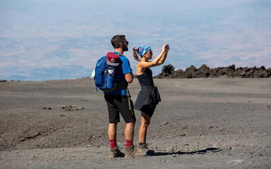 From Catania: Mount Etna Morning Tour - Rifugio Sapienza and the route to the Silvestri Craters