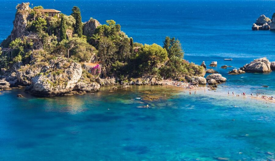 From Catania: Taormina, Isola Bella, and Castelmola Day Trip - Castelmola Village Finish: Panoramas With a Slower Tempo