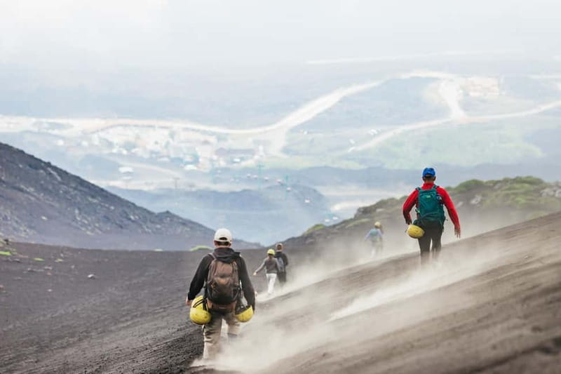 Mount Etna: Guided Trek 3,000 Meters to the Summit - The guided hike up to the summit craters: volcanic footing and smart pacing