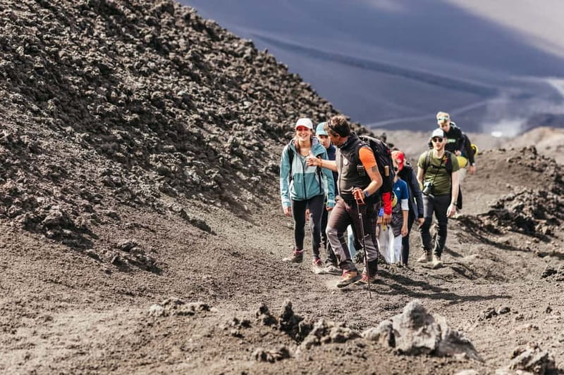 Mount Etna: Guided Trek 3,000 Meters to the Summit - The crater zone payoff: views around the summit and the 2001 Crater at 2,700m