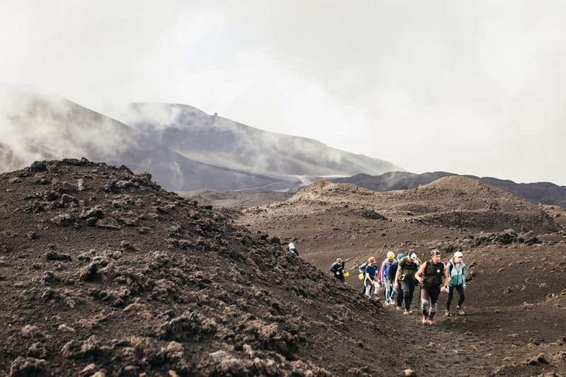 Mount Etna: Guided Trek 3,000 Meters to the Summit - Cable car down, lunch break, and the 2,500m return rhythm