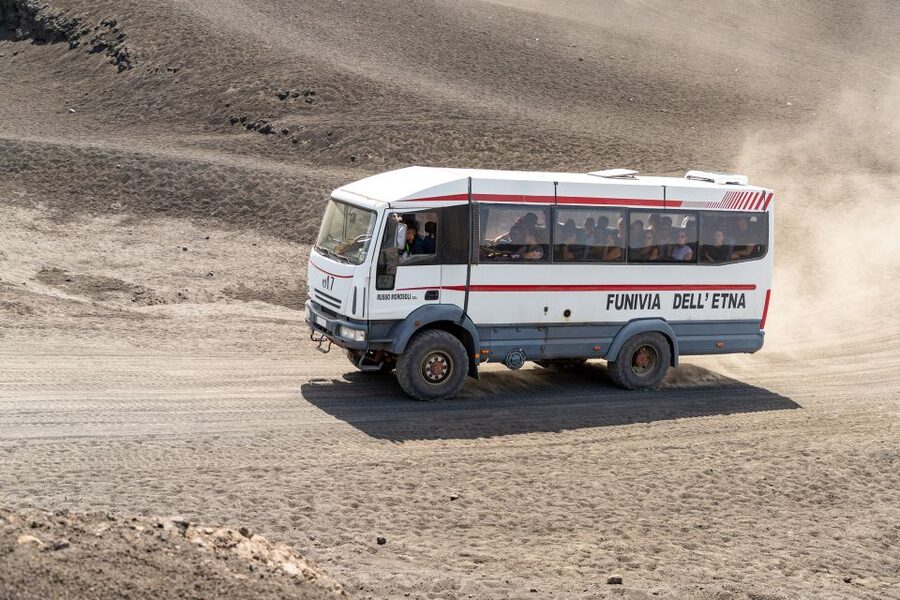 Mount Etna: Guided Volcano Summit Hiking Tour with Cable Car - Riding the Etna cable car up to 2,504m