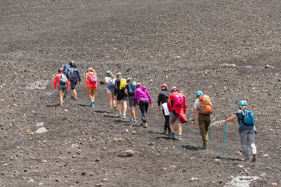 Mount Etna: Guided Volcano Summit Hiking Tour with Cable Car - Stop for photo ops near the craters: Barbagallo and the science around it
