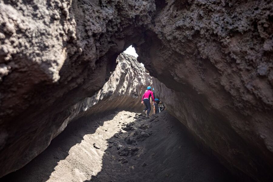 Mount Etna: Guided Volcano Summit Hiking Tour with Cable Car - Reaching the summit area: the highest point allowed