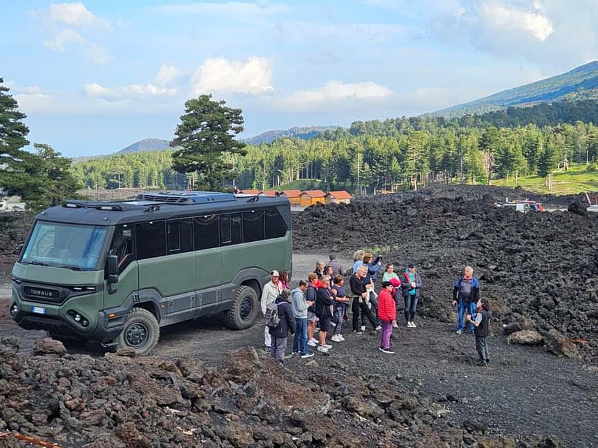 Mount Etna: North Upper Craters Guided Tour by 4x4 with Trek - The 4x4 ride: rough ground, big windows, real views