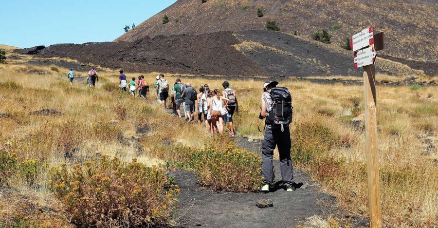 Mount Etna: Private Trek on the North Slope Craters - First Steps Along the Lava Edge (Then the Beech Forest Climb)