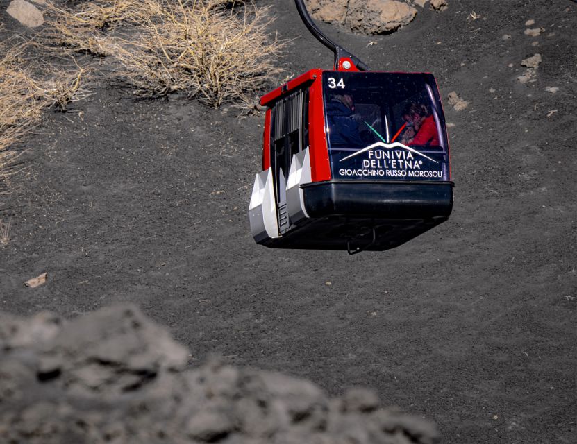 Mount Etna: Return Funivia dell'Etna Cable Car Ticket - The New-Generation Cable Car Climb to 2,500 m