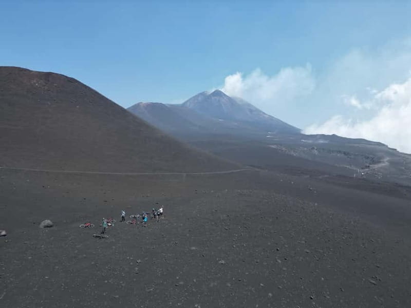 Mount Etna Summit E-Bike - Valle del Bove viewpoint and crater stories at the halfway point