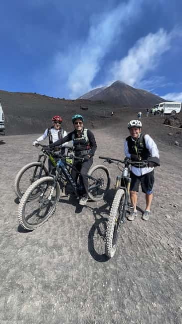 Mount Etna Summit E-Bike - The crater zone and the slow, steady descent via the 2001 crater