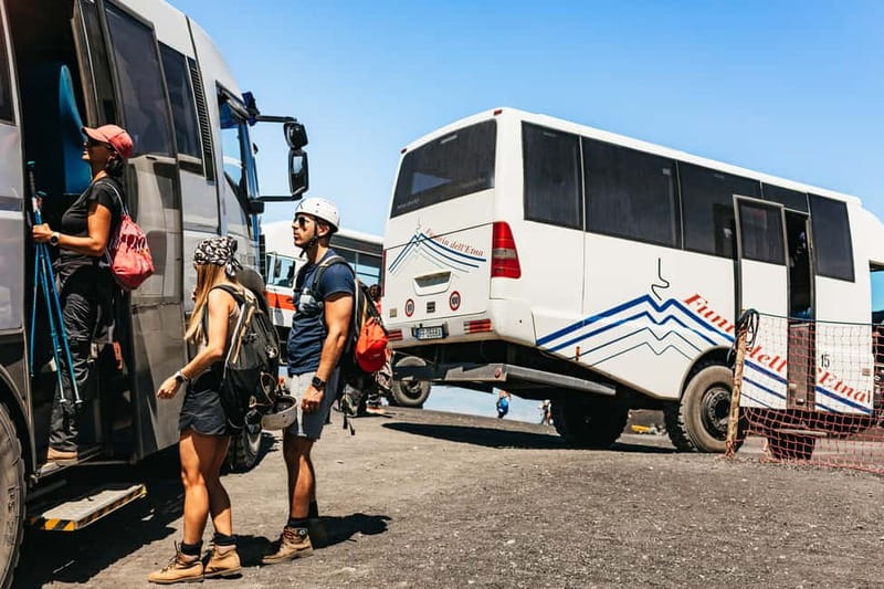 Mount Etna: Summit Trek with Cable Car and snack included - Gear, Helmets, and the Role of the Guides
