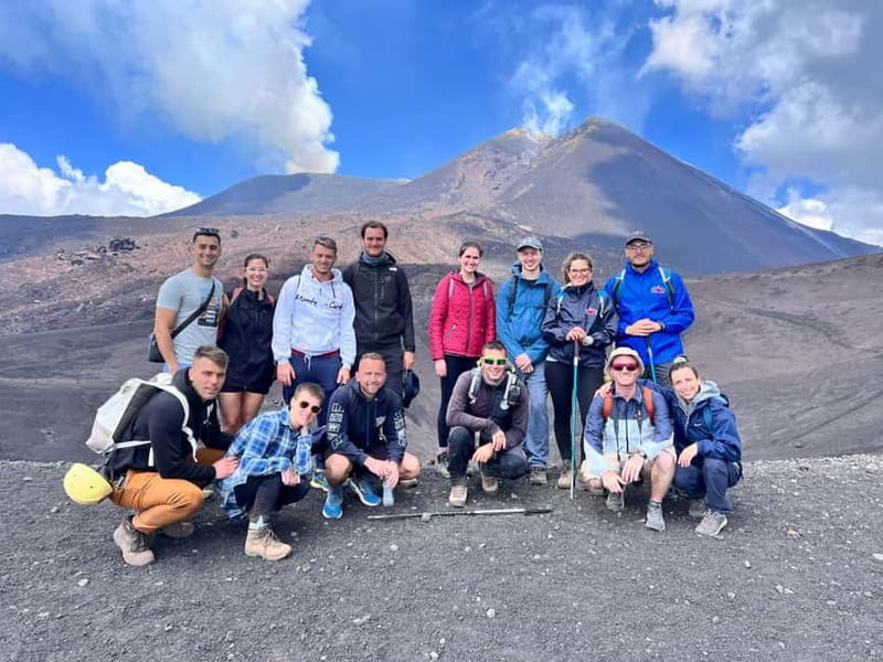Mount Etna: Tour to the Summit Craters by Cable Car - The summit craters hike: reaching the edge around 3400m