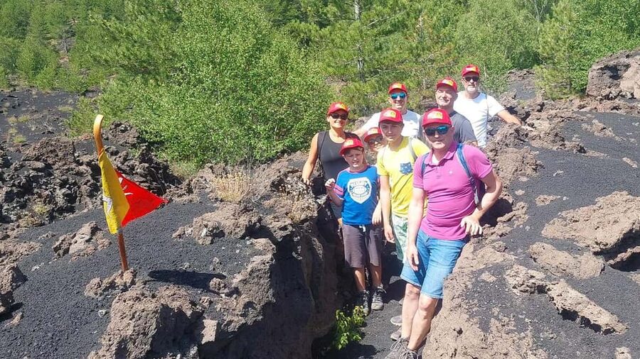 Mount Etna: trek with vintage car, tasting sicilian produtcs - Stop 1: Etna in Miniature gives you a fast map of what’s ahead