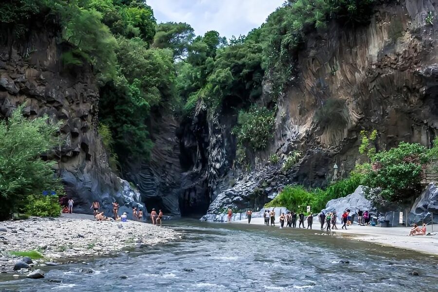 Sicily: Etna and Alcantara Gorges Full-Day Tour with Lunch - Alcantara Gorges: Lava Canyon Views and River Time