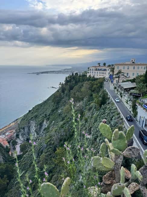 Taormina: exclusive tour with food, drinks, and sunset, pick-up from Catania - Ancient Theater: what you’ll see and what you still need to pay