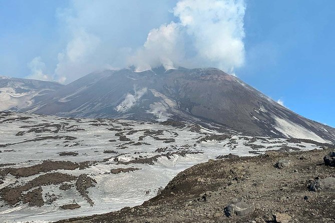 Tour to the Summit Craters of Etna 2920 meters with cable car and Jeep - Cable car climb to ~2,920 m: seeing the volcano from high ground