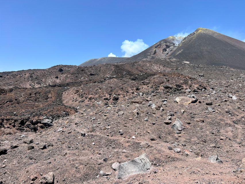 Trekking at 3000 meters on Etna - Walking the 2002 lava: from black rock to a lava channel